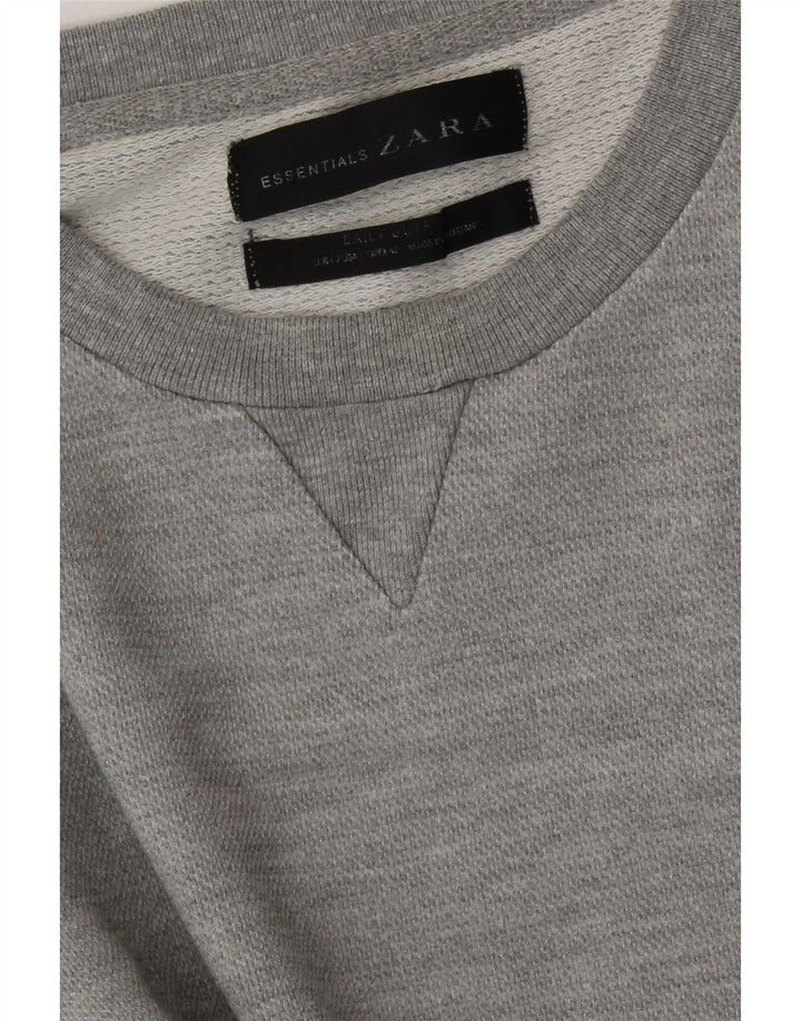 Ανδρική φούτερ Zara Jumper Large Grey