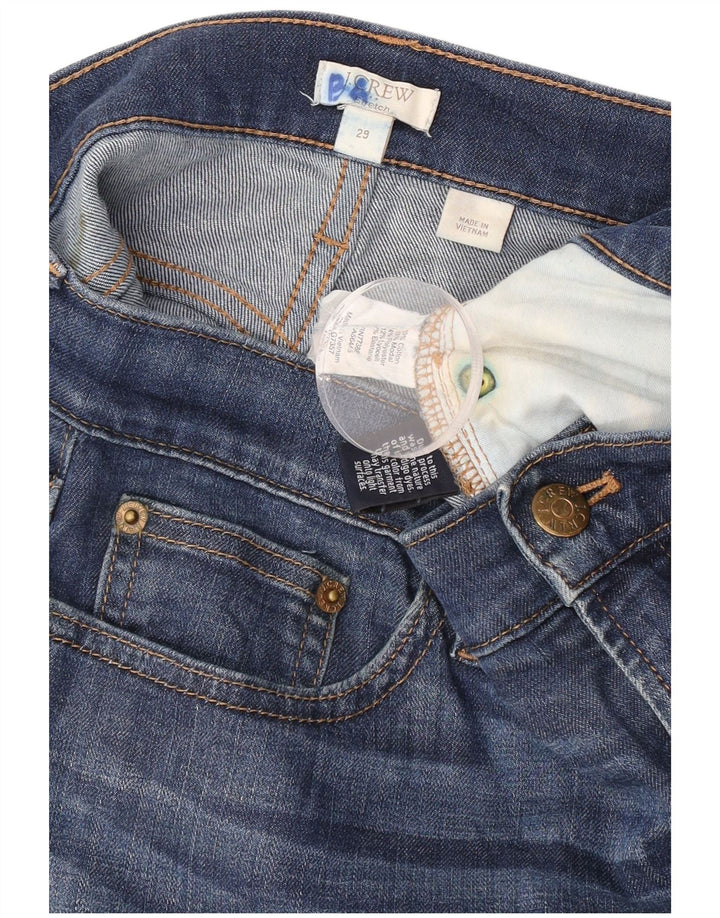 J. Crew Γυναικείο Stretch Slim Jeans W29 L30 Navy Blue Cotton