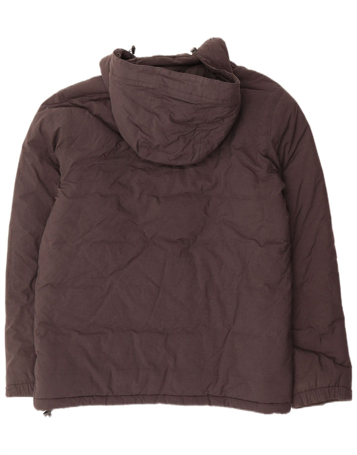 Vans Ανδρικό μπουφάν με κουκούλα UK 40 Large Grey Nylon