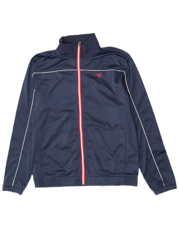 Ανδρική φόρμα Diadora Top Jacket 2XL Navy Blue Polyester