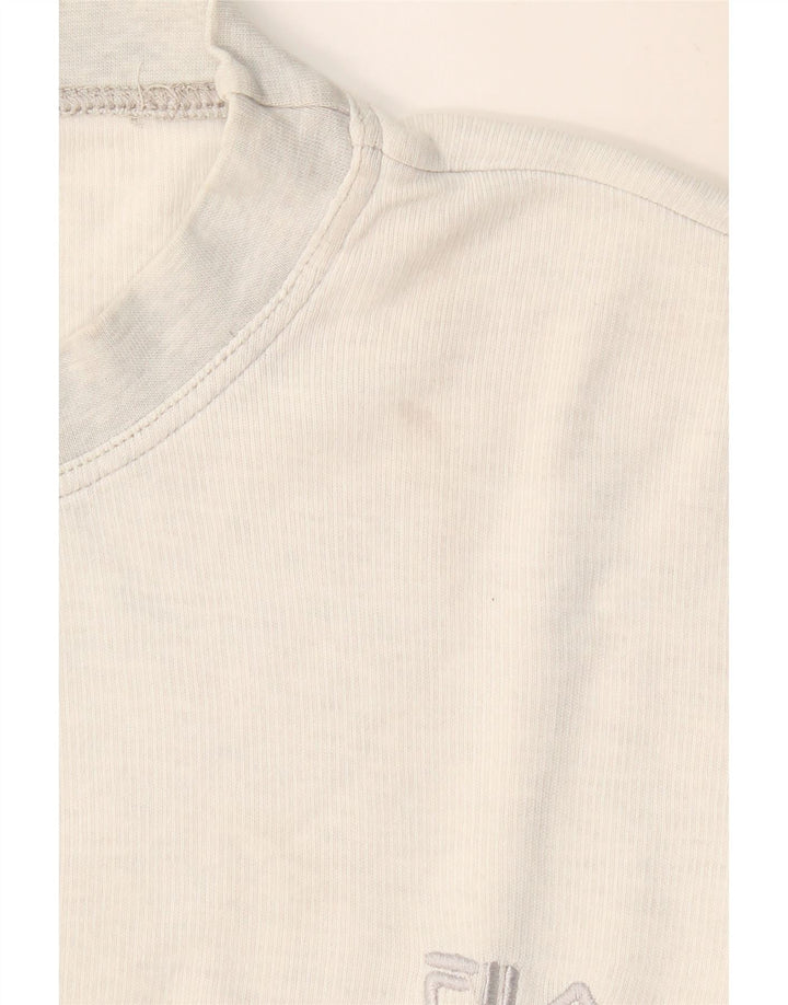 Ανδρικό FILA Loose Fit Top Μακρυμάνικο Μεσαίο Γκρι