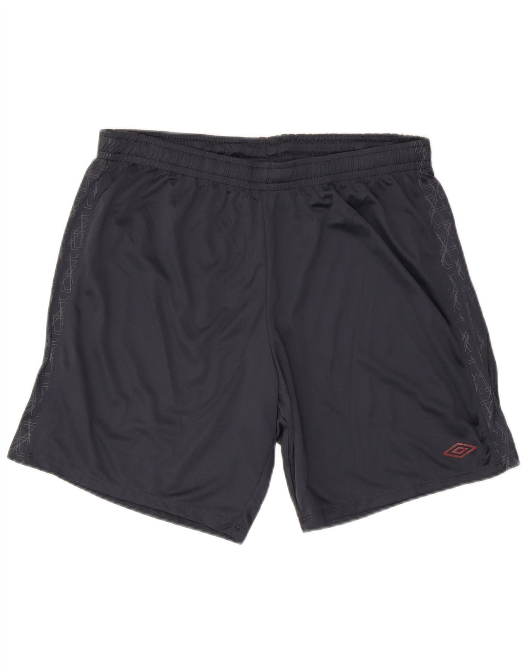 Ανδρικό αθλητικό σορτς UMBRO 2XL Navy Blue Geometric Polyester