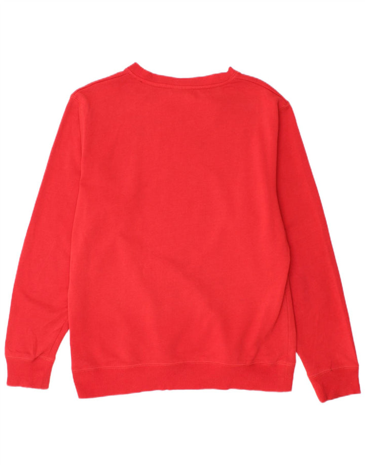 Ανδρικό γραφικό φούτερ Champion Jumper Μεσαίο κόκκινο πολυεστέρα