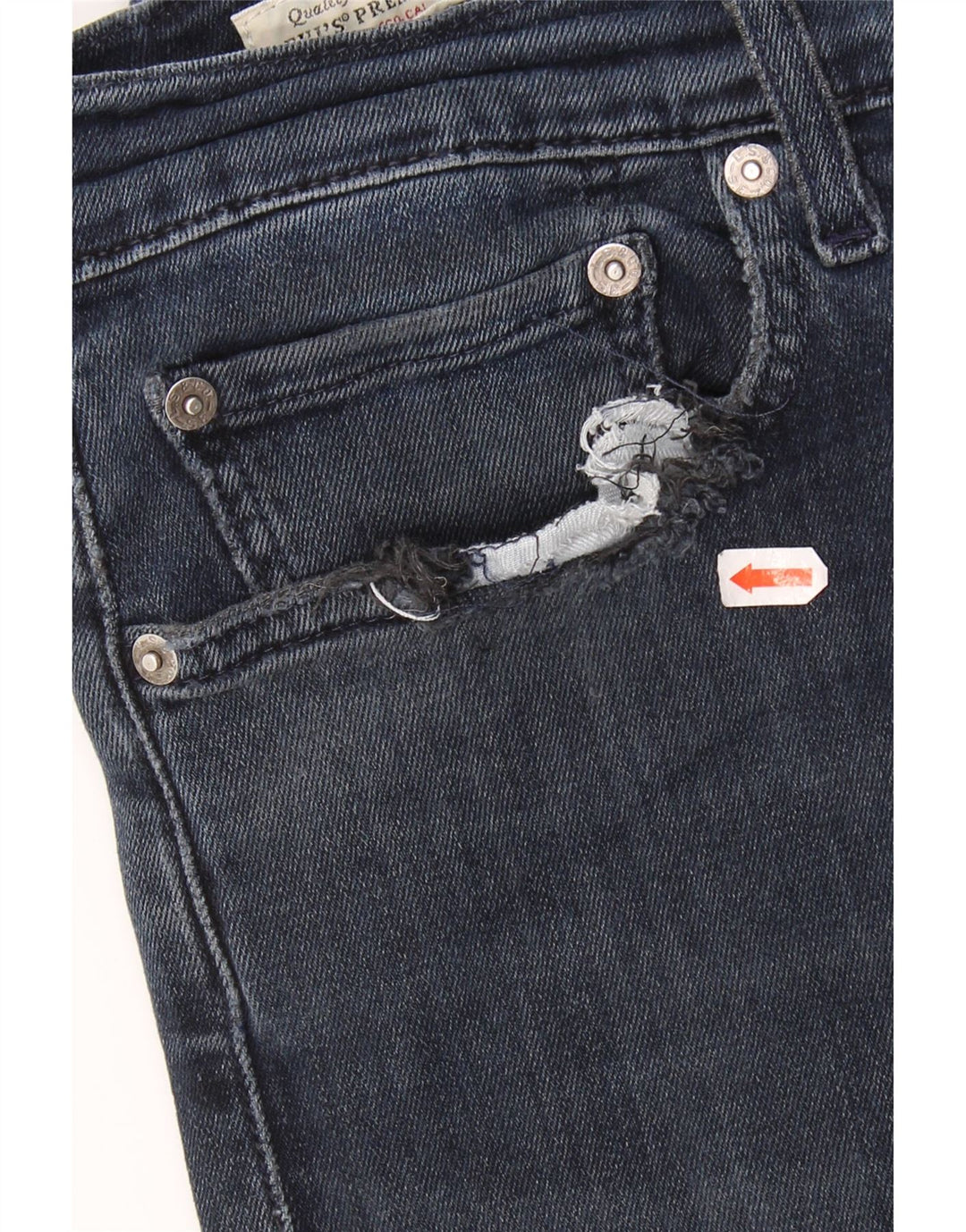 Ανδρικό Skinny Jeans LEVI'S W32 L32 Μπλε βαμβακερό