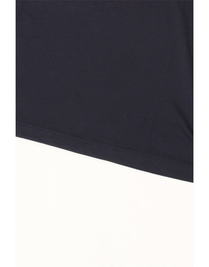 LOTTO Mens Graphic T-Shirt Top Medium Navy Blue Vintage Lotto and Second-Hand Lotto from Messina Hembry 