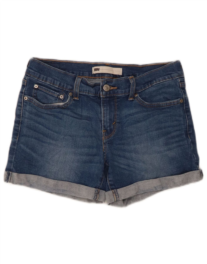 Γυναικείο τζιν σορτς LEVI'S W26 Μικρό μπλε βαμβακερό
