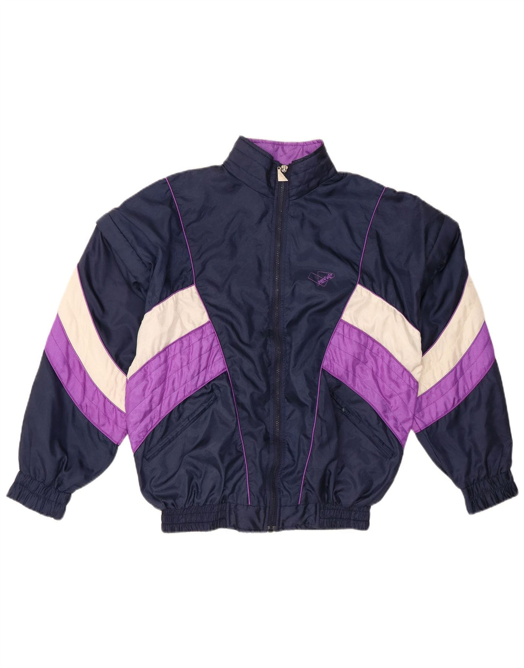 Ολόσωμη ανδρική φόρμα Pandora Medium Navy Blue Colorblock Polyamide Retro