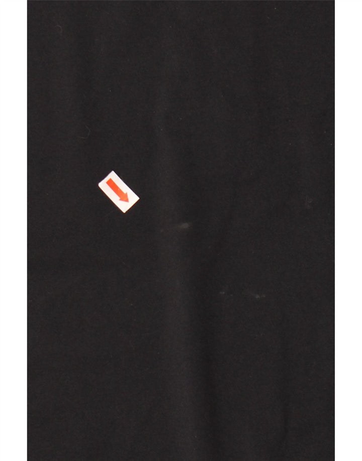 CALVIN KLEIN Ανδρική φόρμα αθλητικής φόρμας πουλόβερ με φερμουάρ γραφικό γκολφ στο επάνω μέρος μεγάλο μαύρο