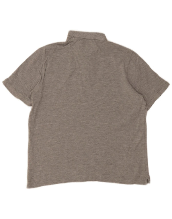 Jack Wills Ανδρικό μπλουζάκι πόλο 2XL γκρι βαμβακερό