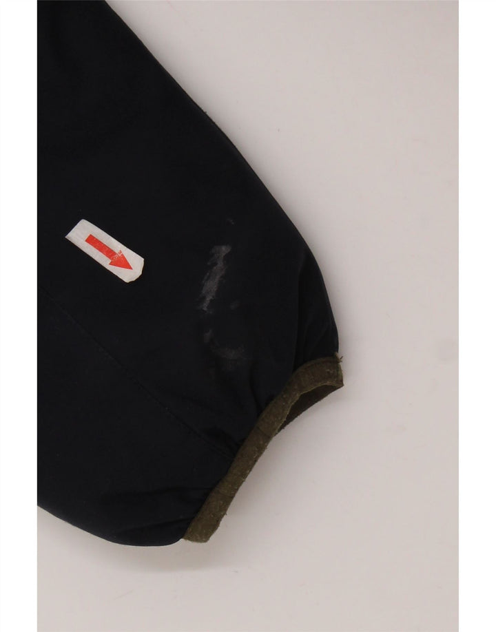 Μπουφάν DIESEL για αγόρια με κουκούλα αντιανεμικό 9-10 ετών Navy Blue Polyester