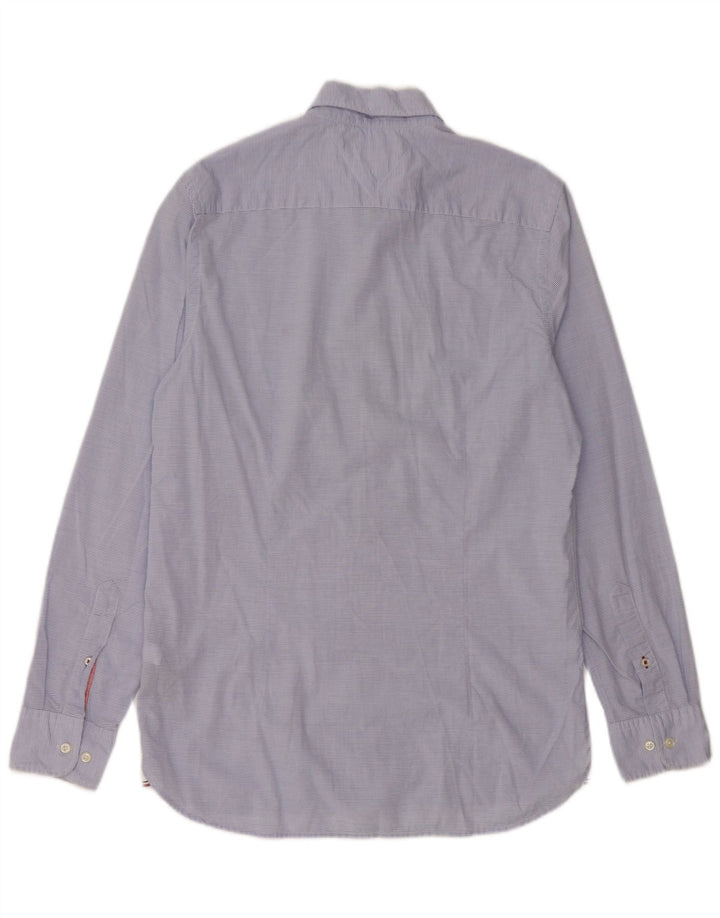 Ανδρικό πουκάμισο Tommy Hilfiger Slim Fit Βαμβακερό με μεσαίο μπλε ρίγες