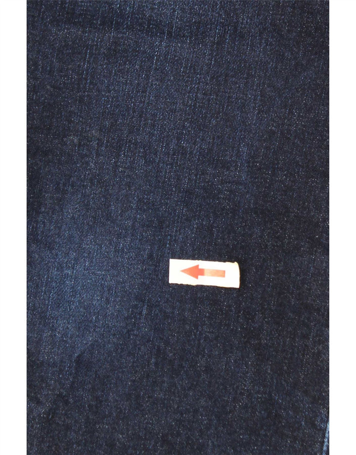 Ανδρικό τζιν ίσιο Marks & Spencer W42 L29 Navy Blue Cotton