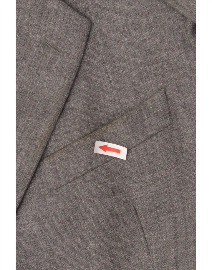 Valentino Ανδρικό σακάκι με 3 κουμπιά σακάκι UK 40 Large Grey