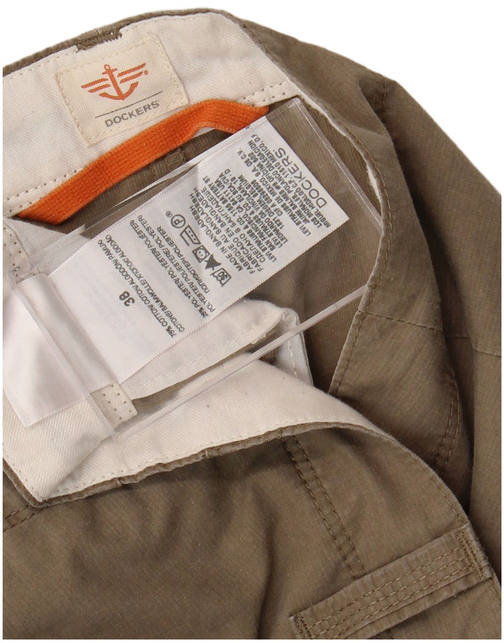 DOCKERS Ανδρικό σορτς Cargo W38 XL Μπεζ βαμβακερό