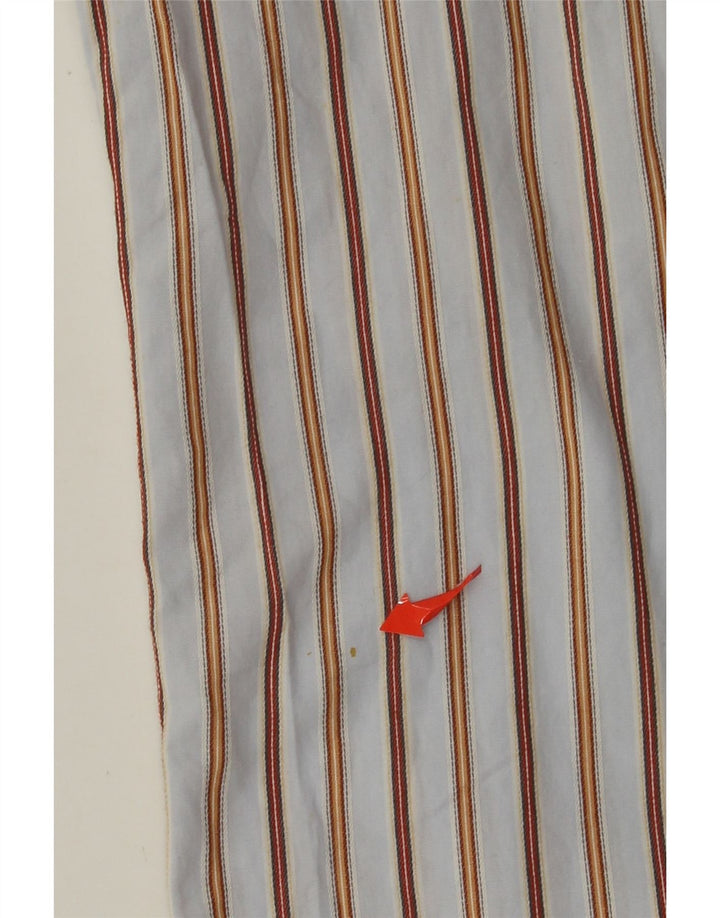 Ανδρικό κοντομάνικο πουκάμισο Camel Active XL Βαμβακερό μπλε ριγέ