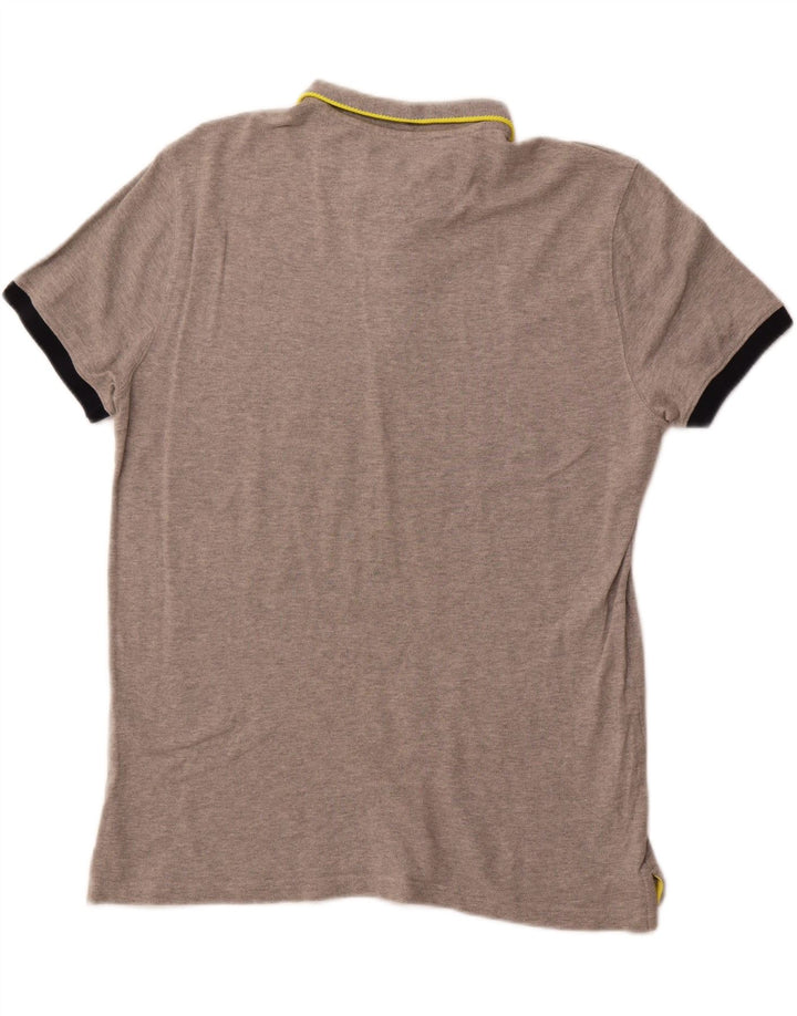 MASSIMO DUTTI Ανδρικό πουκάμισο Polo Casual Fit μεγάλο γκρι