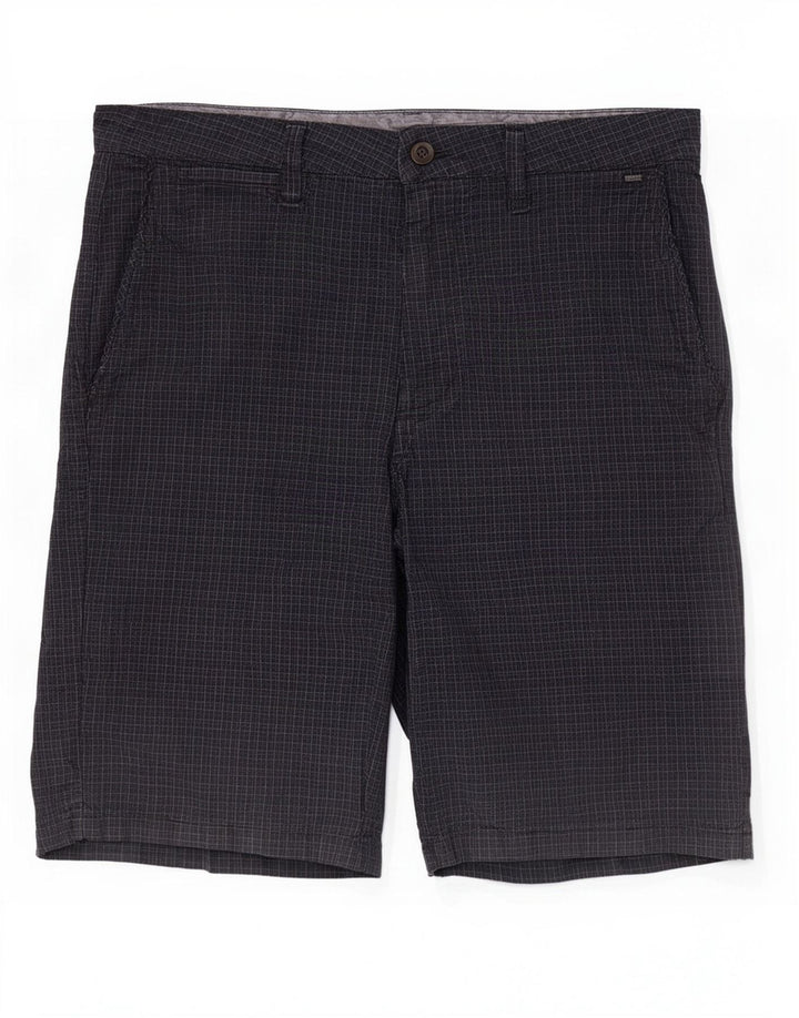 Ανδρικό σορτς chino Vans W32, μεσαίο μαύρο βαμβακερό