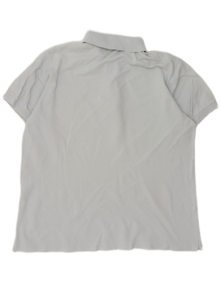 Ανδρικό μπλουζάκι πόλο Lacoste, μέγεθος 5, μεγάλο μπλε βαμβακερό