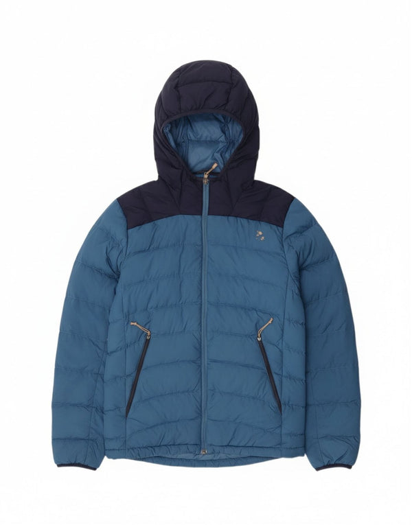 The North Face Ανδρικό μπουφάν με κουκούλα UK 36 Small Blue Colorblock Nylon