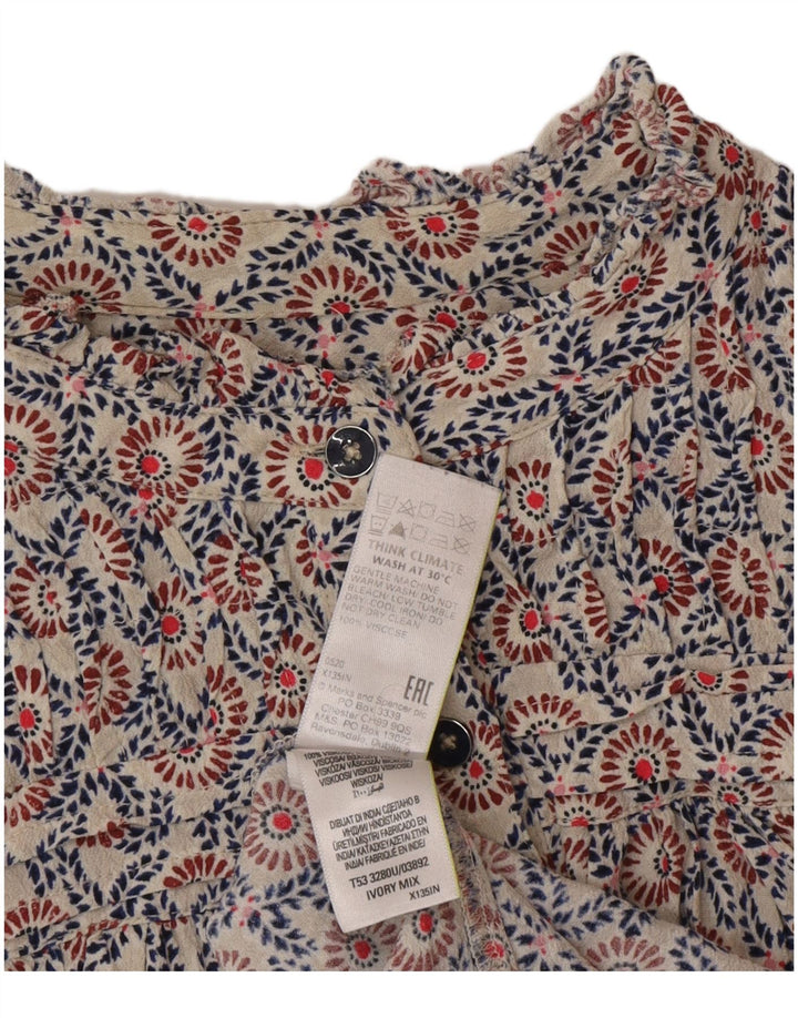 Marks & Spencer Γυναικείο φόρεμα UK 16 Large πολύχρωμο Bohemian