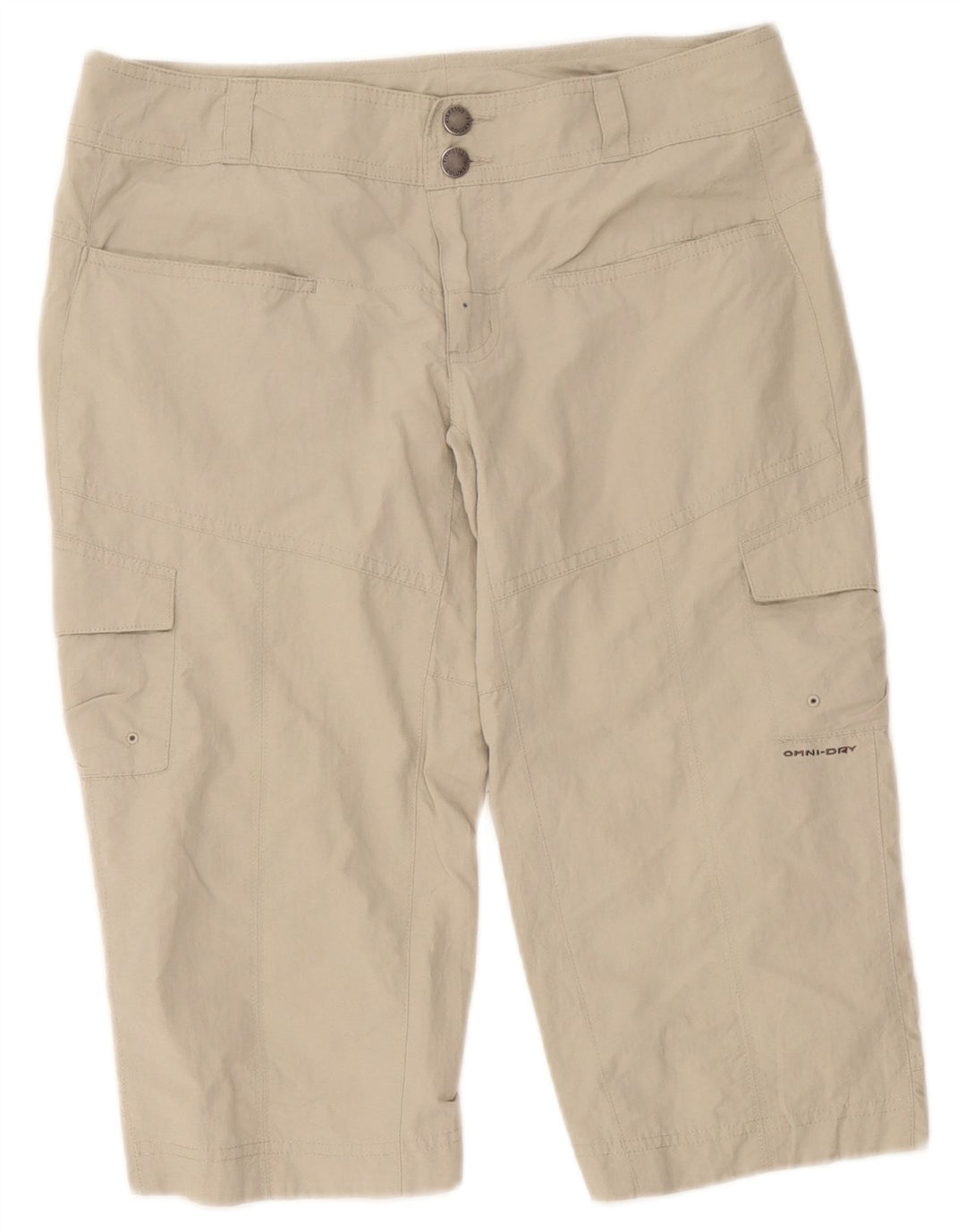 Columbia Γυναικείο Σορτς Cargo Titanium US 4 Small W32 Μπεζ νάιλον