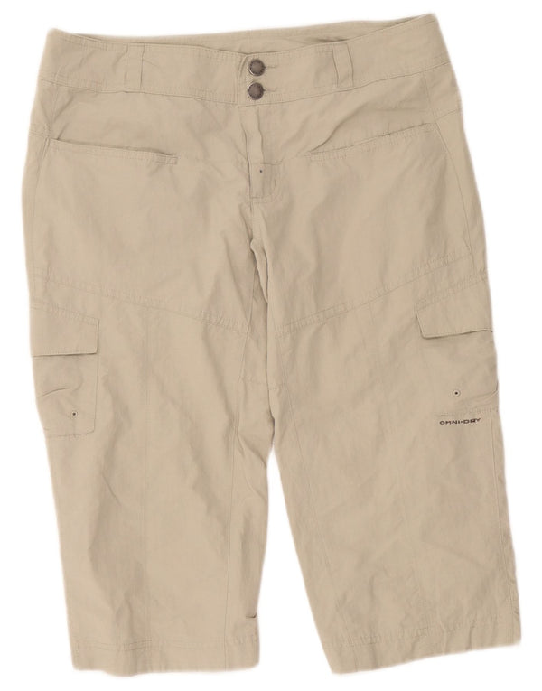 Columbia Γυναικείο Σορτς Cargo Titanium US 4 Small W32 Μπεζ νάιλον