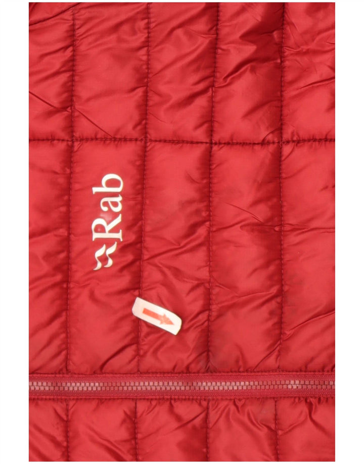 Rab Ανδρικό μπουφάν με κουκούλα UK 38 Medium Red Polyamide