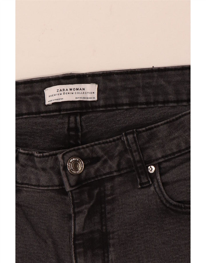 Zara Γυναικείο Slim Jeans EU 42 Large W32 L26 Grey