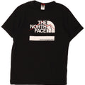 Ανδρικό γραφικό T-Shirt North Face Top Μεσαίο μαύρο βαμβακερό