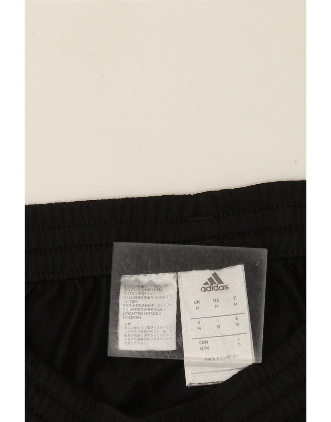 Ανδρική φόρμα Adidas Παντελόνι Joggers Μεσαίο Μαύρο Πολυεστέρα