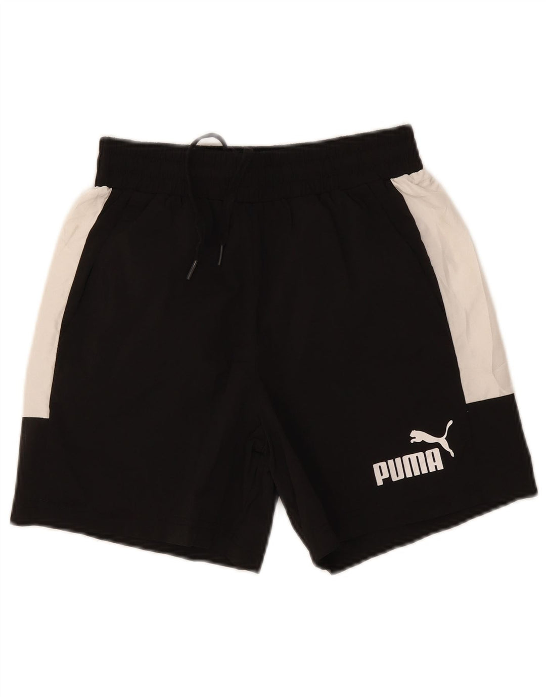 Ανδρικό γραφικό αθλητικό σορτς Puma Μικρό μαύρο πολύχρωμο πολυεστέρα