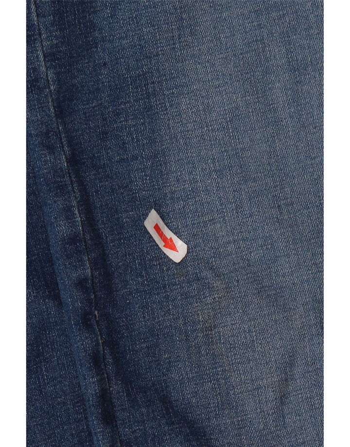 Ανδρικό τζιν WRANGLER ίσιο W34 L30 Μπλε βαμβακερό