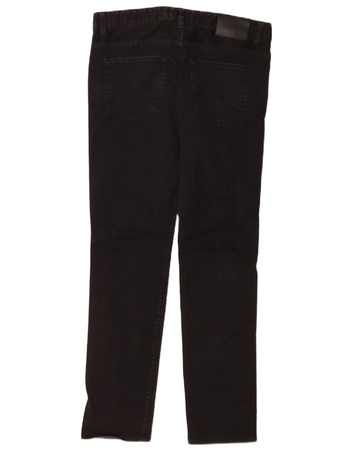 Ανδρικό τζιν Hugo Boss Slim W34 L32 Μαύρο βαμβακερό