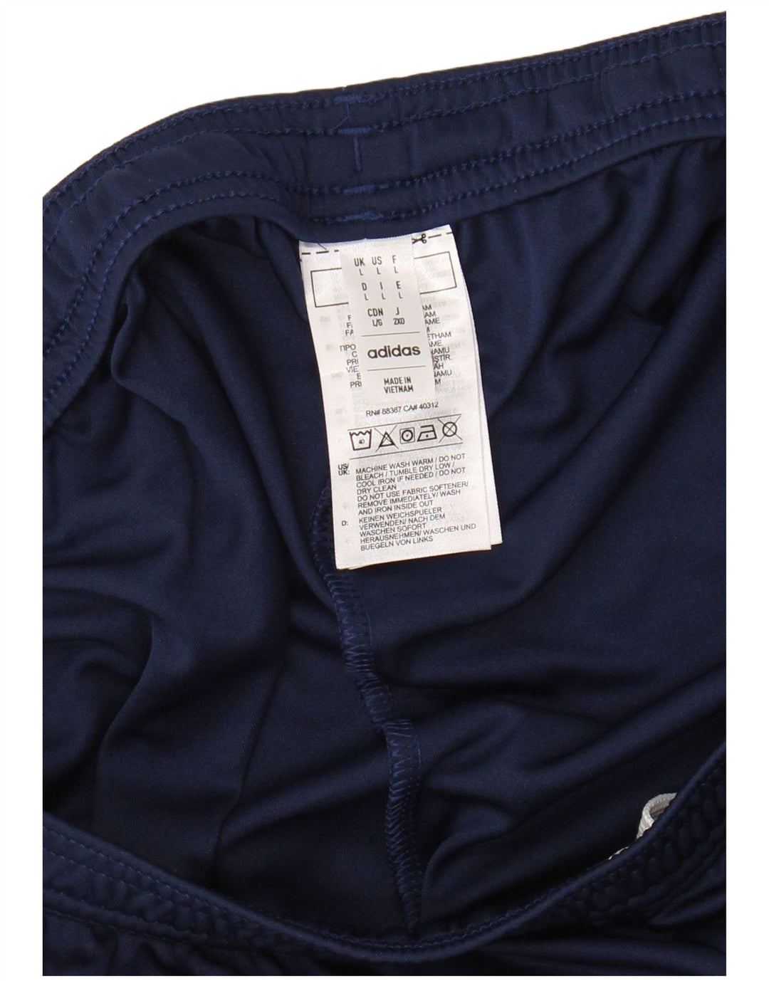 Ανδρικό αθλητικό σορτς ADIDAS Aeroready Μεγάλο Navy Blue Polyester