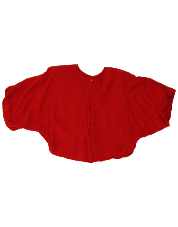 Vintage γυναικεία υπερμεγέθη 2 τεμάχια σετ UK 14 Medium W26 Red