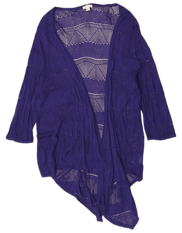 Γυναικείο αυτόγραφο Marks & Spencer See Through Cardigan Top UK 18 XL Blue