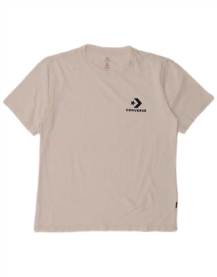 Γυναικείο T-Shirt Converse Top UK 14 Medium White