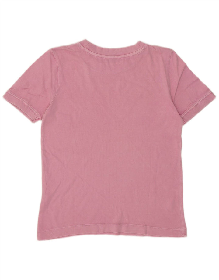 Zara Γυναικείο T-Shirt Top UK 10 Small Pink