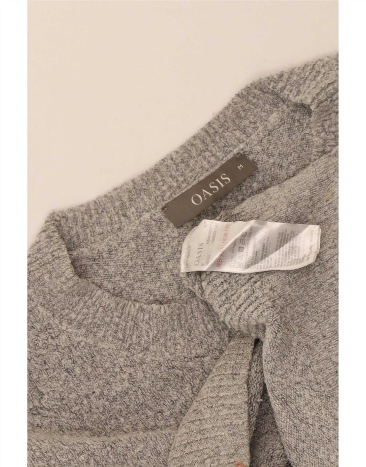 Γυναικείο πουλόβερ Oasis Boat Neck Jumper UK 12 Medium Grey Acrylic