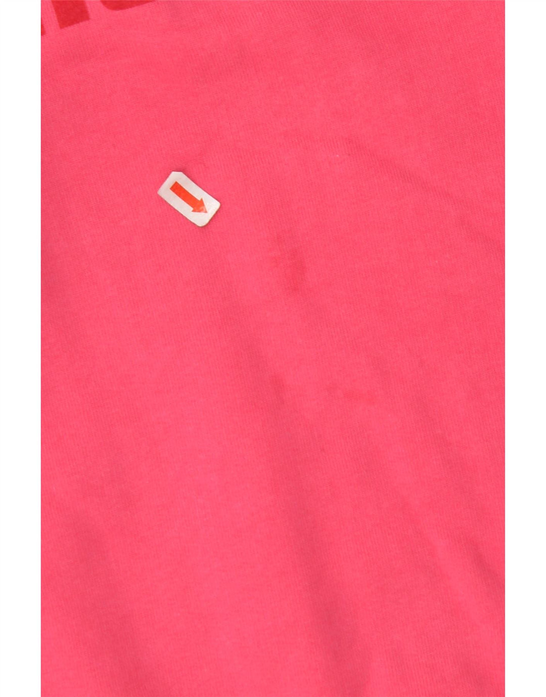 AMERICANINO Γυναικείο γραφικό φούτερ Jumper UK 16 μεγάλο ροζ βαμβακερό