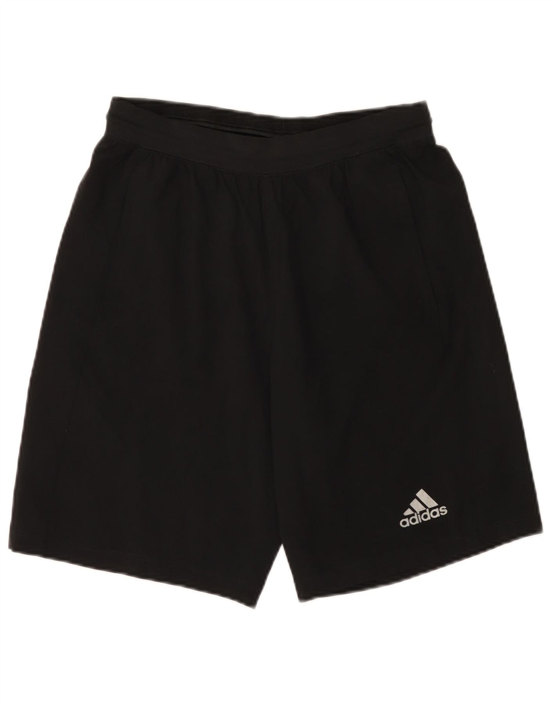 Ανδρικό αθλητικό σορτς Adidas Climalite από μικρό μαύρο πολυεστέρα