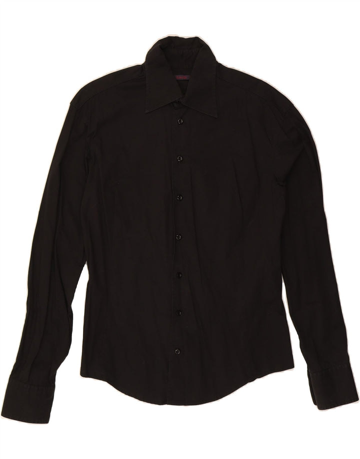 GAUDI Mens Shirt Medium Black Vintage Gaudi and Second-Hand Gaudi from Messina Hembry 