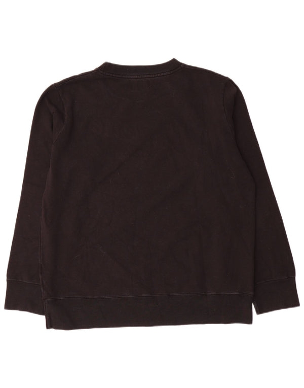 Γυναικείο Φούτερ Converse Graphic Jumper UK 16 Large μαύρο βαμβακερό