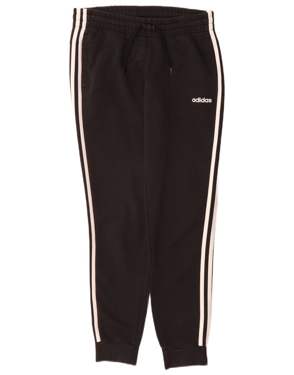 Adidas Γυναικεία φόρμα παντελόνι Joggers UK 12/14 Μεσαίο μαύρο βαμβακερό