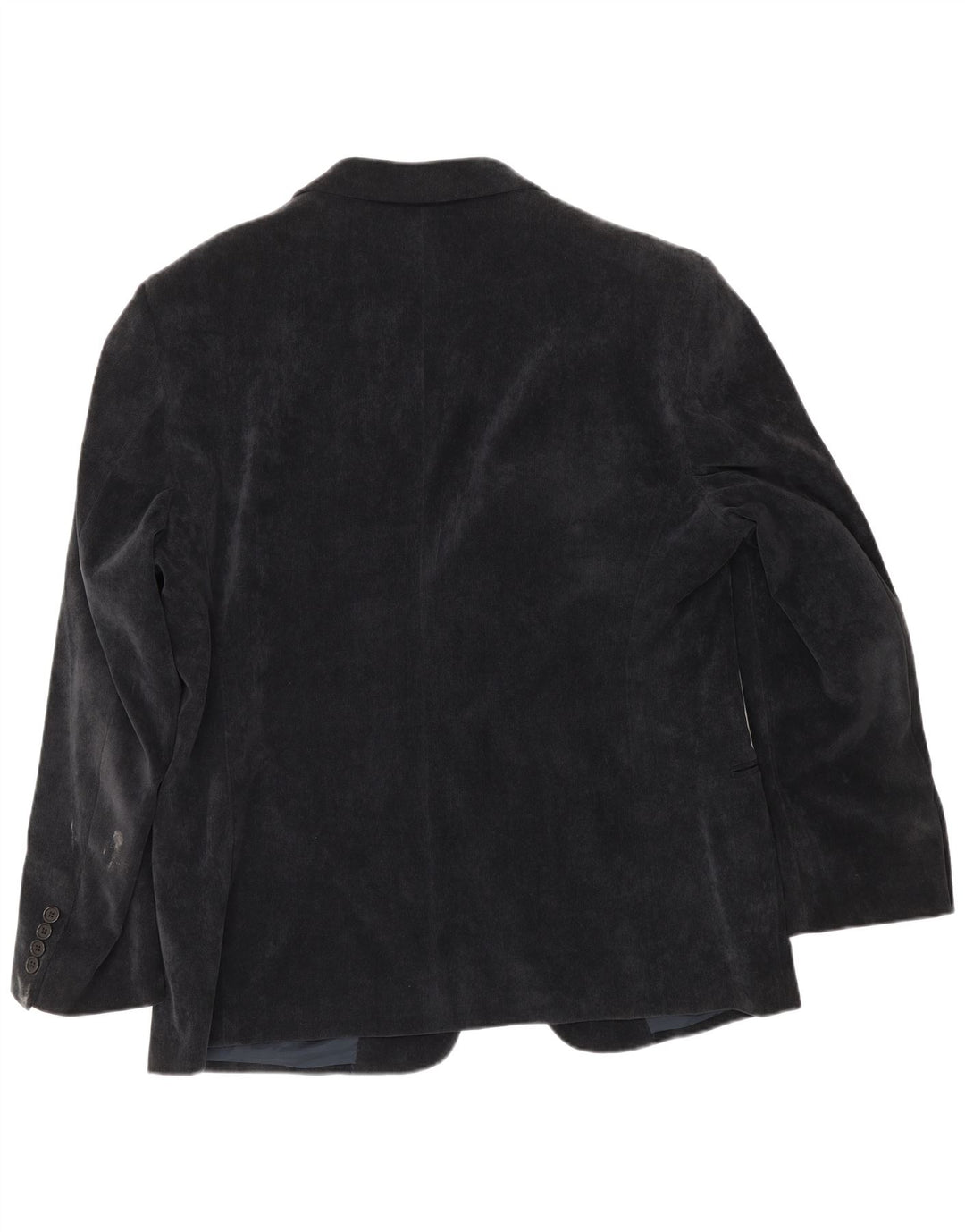 Armani Collezioni Ανδρικό μπουφάν με 2 κουμπιά κοτλέ μπλέιζερ IT 58 3XL Navy Blue