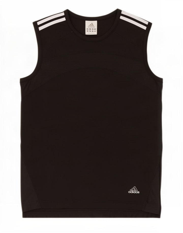 Ανδρικό γιλέκο Adidas Μικρό Μαύρο Πολυεστέρα