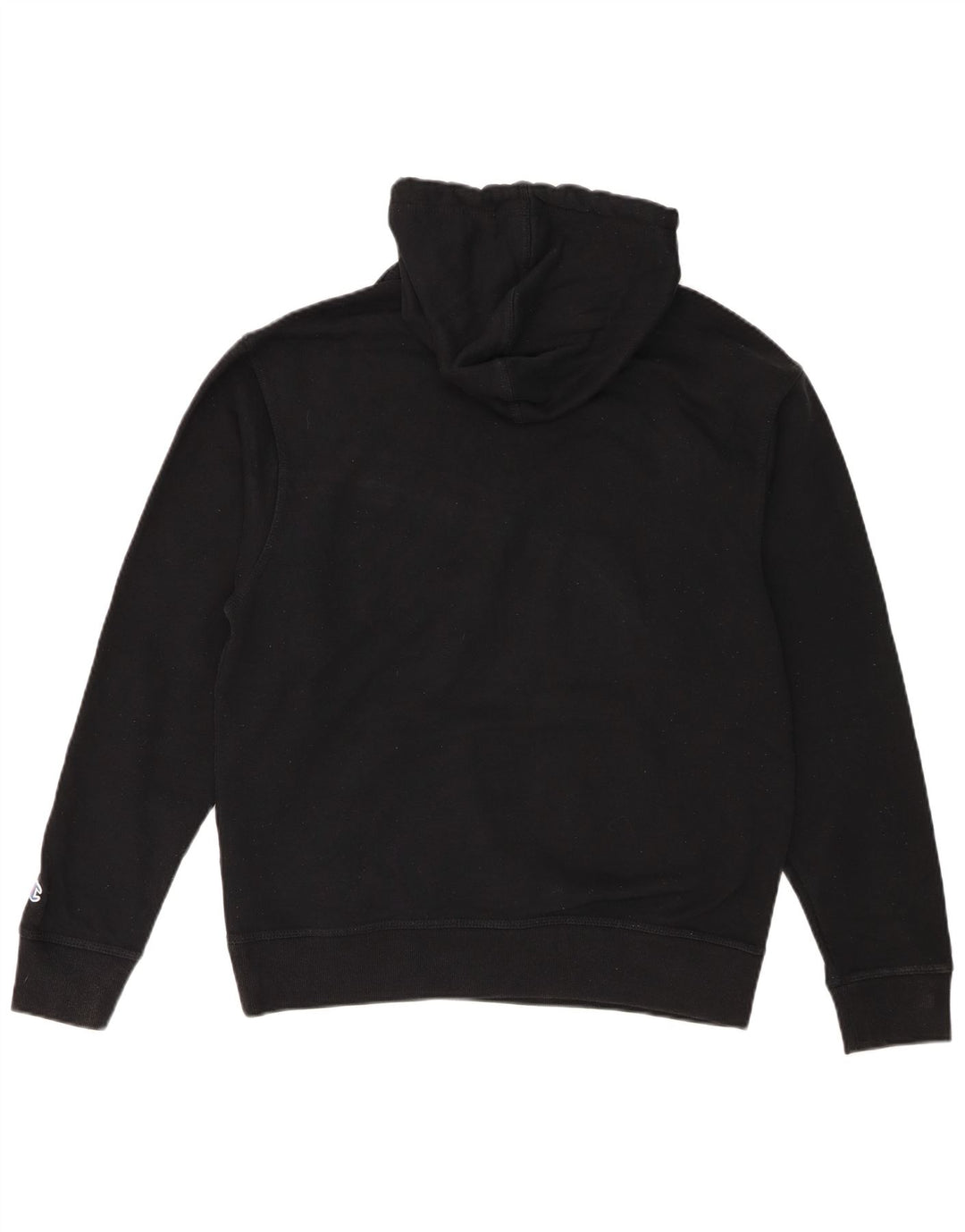Champion Mens Hoodie Jumper Μεσαίο μαύρο βαμβακερό