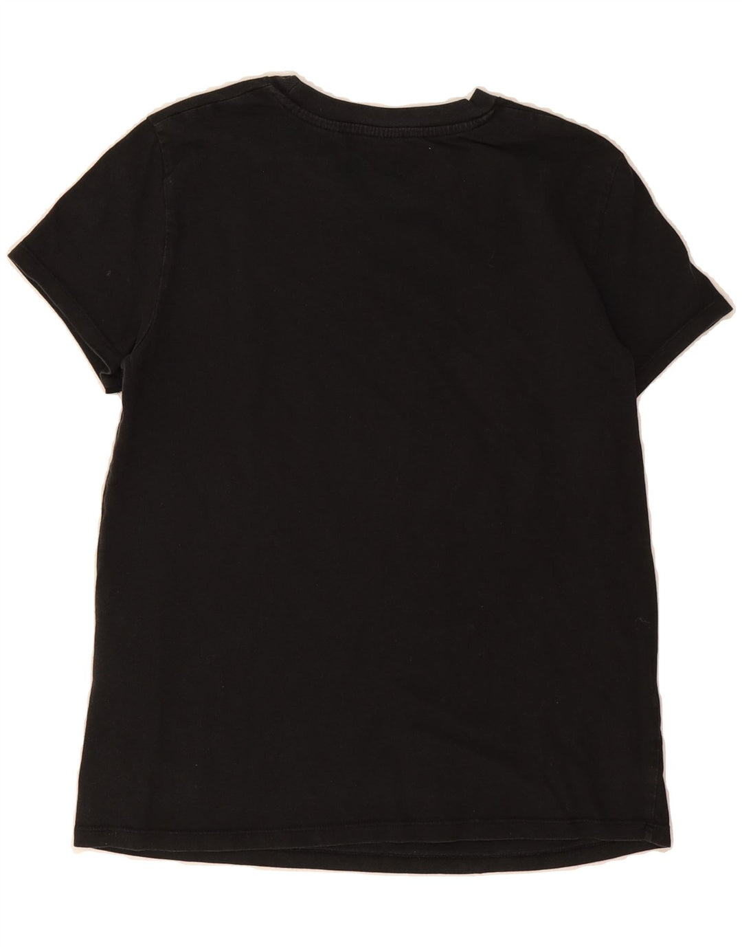 LEVI'S Womens T-Shirt Top UK 12 Medium Black Cotton Vintage Levi's and Second-Hand Levi's from Messina Hembry 