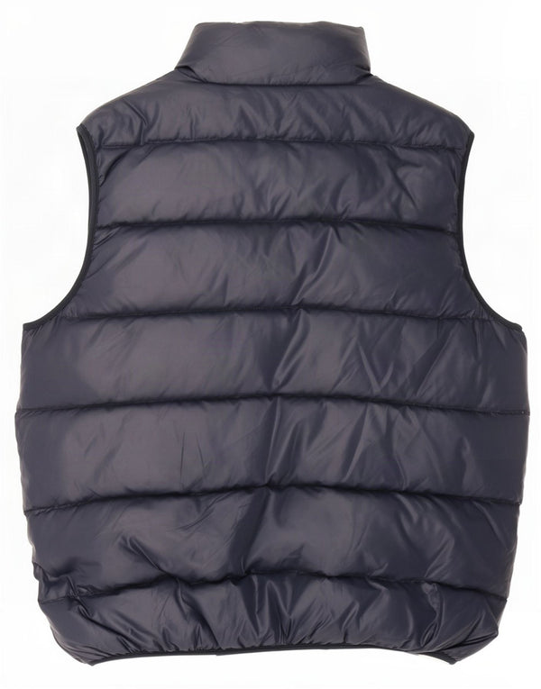 North Sails Mens Reversible Gilet UK 40 Large Navy Blue Polyamide