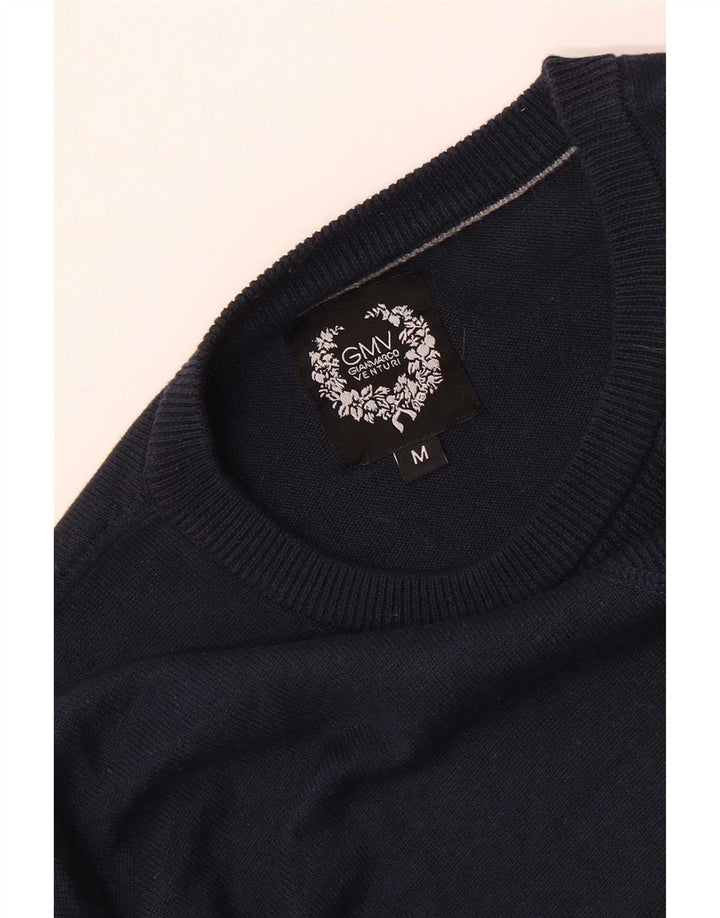 Ανδρικό πουλόβερ Gianmarco Venturi Crew Neck Jumper Medium Navy Blue